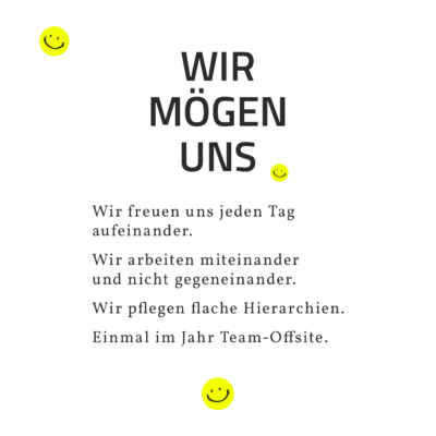6 beste Gründe für das Arbeiten bei Yellowmonkey – Grund 4